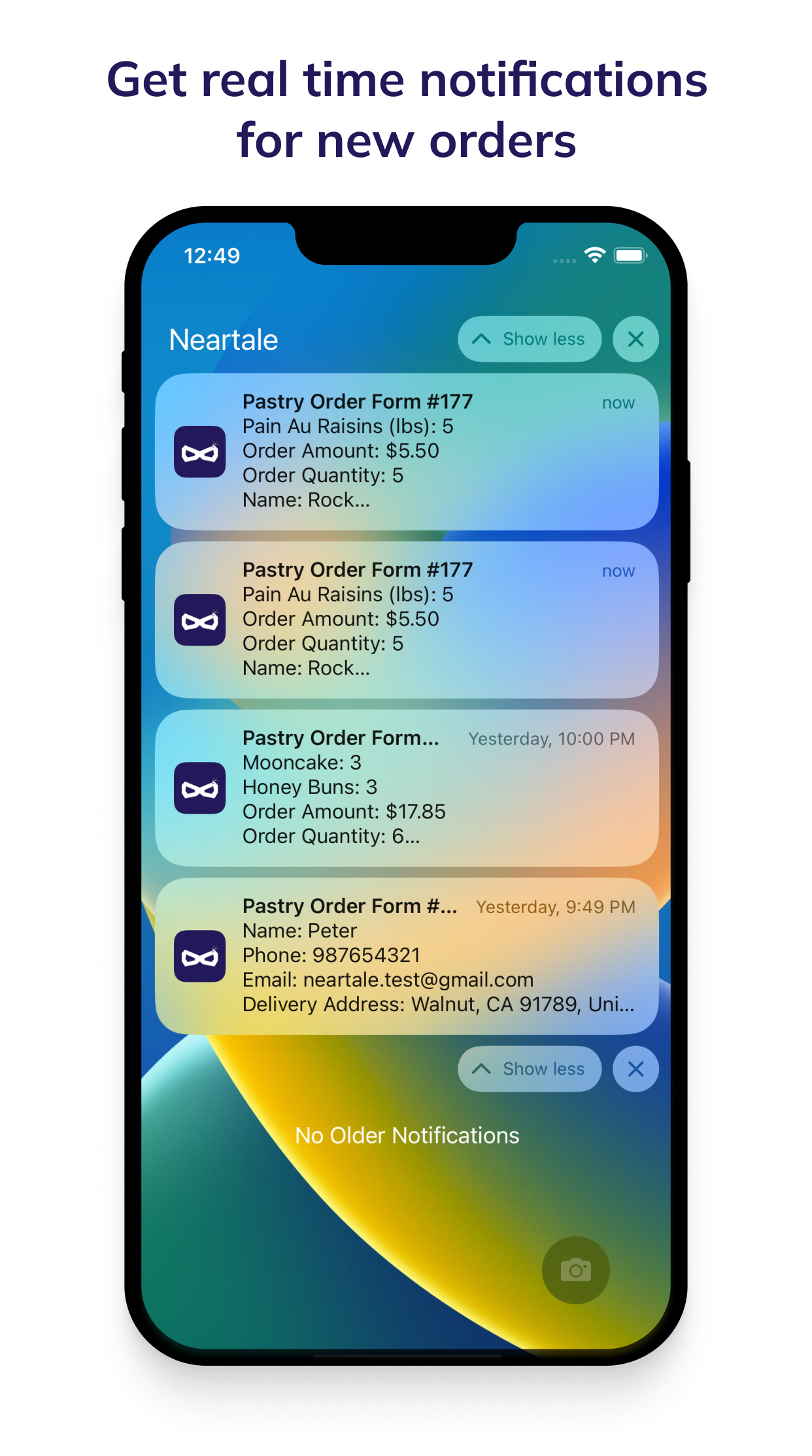 Neartail Mobile App